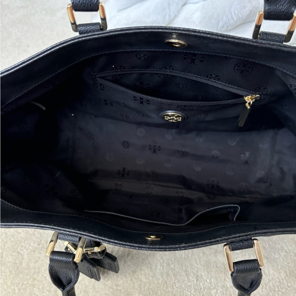 Tory Burch Leather Tote - Picture 7 of 12